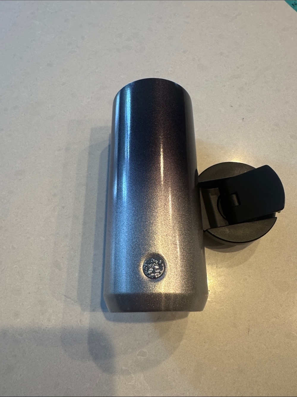 Starbucks Metallic Gray Gradient Travel Tumbler 12 oz